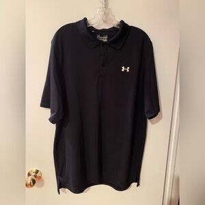 Under Armour Men's Polo Shirt - Classic Black